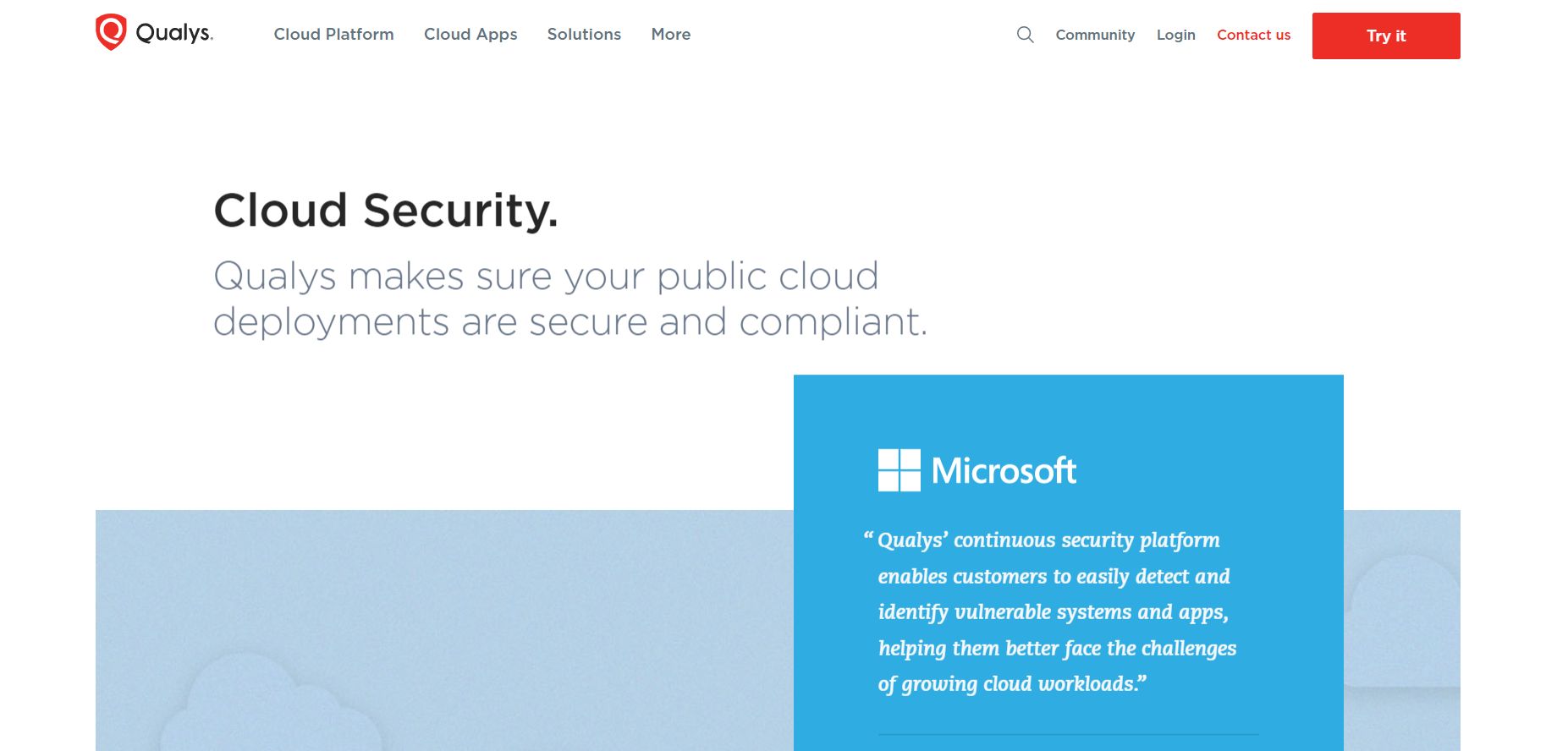 Qualys- cloud-based website vulnerability scanner