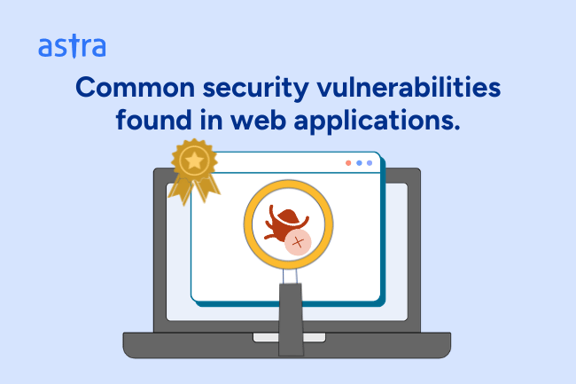 ommon vulnerabilities in web applications